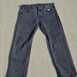 Levi's 501 Dark Grey Jeans